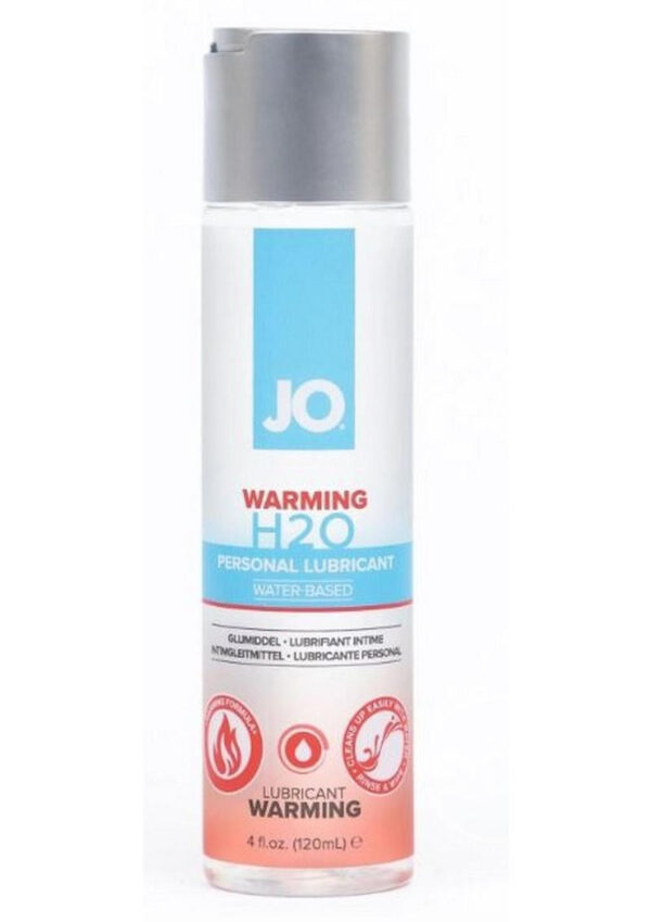 JO H2O Water Based Warming Lubricant 4oz