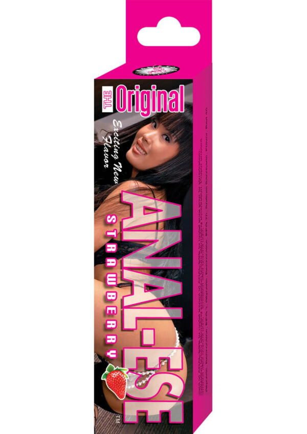 Anal-Ese Desensitizing Anal Cream .5oz - Strawberry Flavor