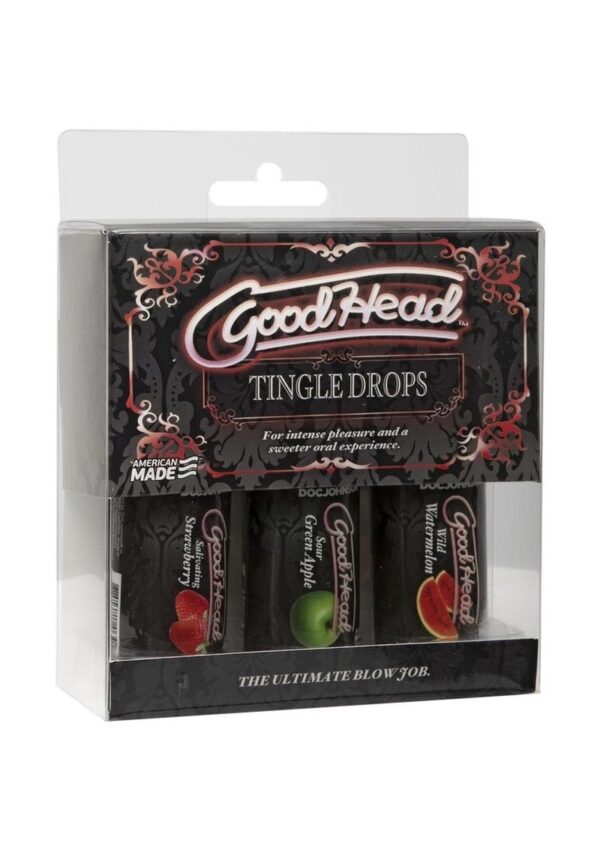 GoodHead Tingle Drops 1oz Assorted (3 Pack)