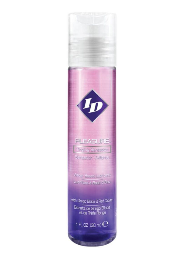 ID Pleasure Water Based Tingling Lubricant 1oz