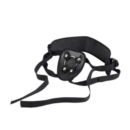 Love Rider Power Support Harness Adjustable Strap-On - Black