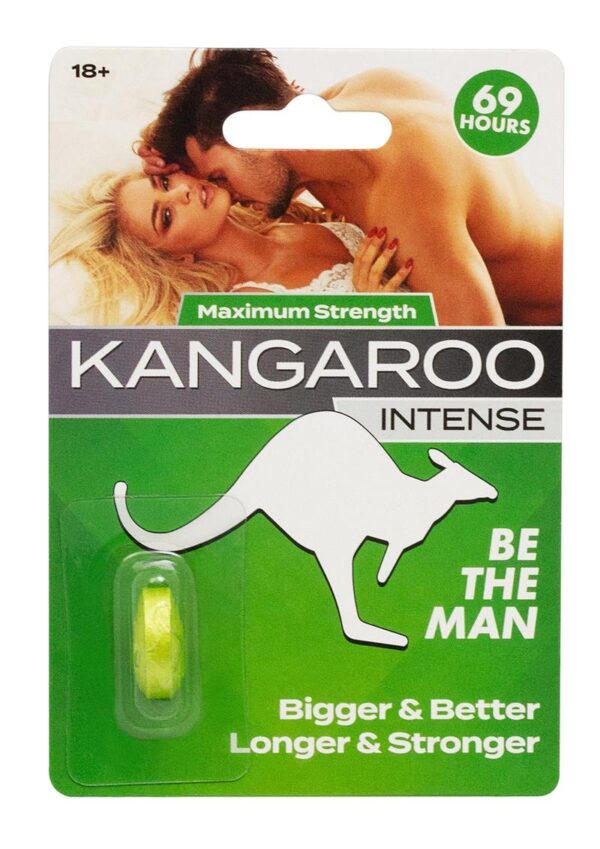 Kangaroo Green Maximum Strength Sexual Enhancement Pill For Men 1ct