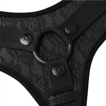 Sincerely Lace Strap-On Harness - Black