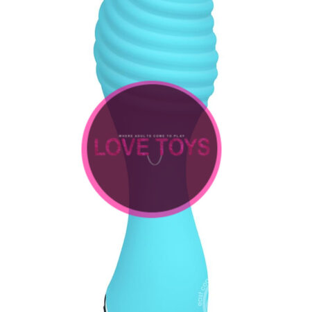 Little Dipper Rechargeable Silicone Vibrator - Aqua