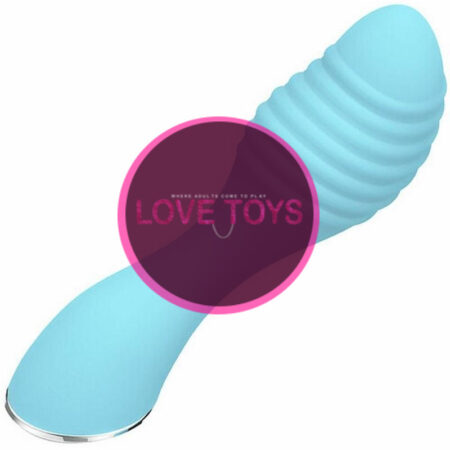 Little Dipper Rechargeable Silicone Vibrator - Aqua