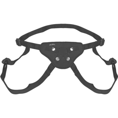 Lux Fetish Beginners Strap-On Harness Adjustable - Black