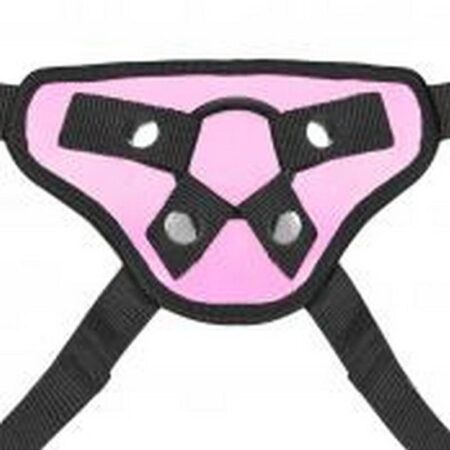 Lux Fetish Pretty In Pink Strap-On Harness Adjustable