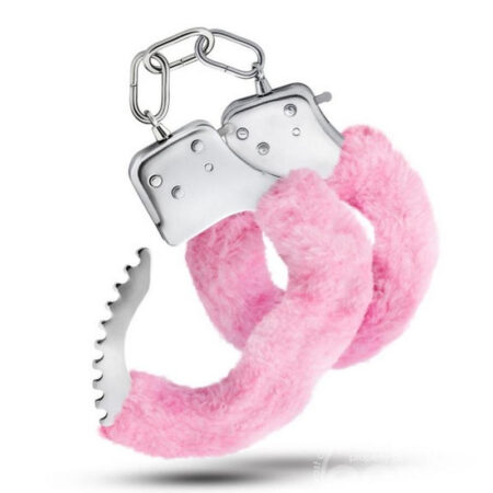 Temptasia Faux Fur Cuffs - Pink