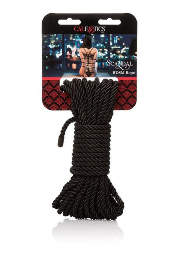 Scandal BDSM Rope 32.75ft/10m - Black