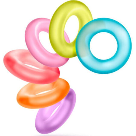 Play with Me King of the Ring Cock Ring - Assorted Colors