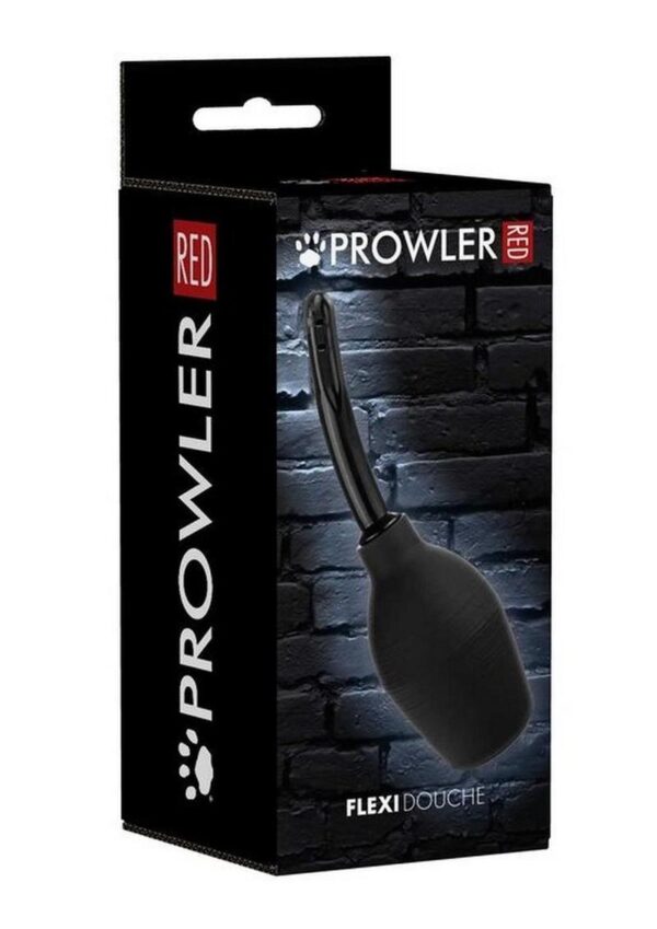 Prowler RED Flexi Silicone Anal Douche - Black