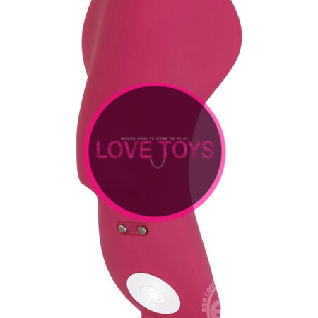 Frisky Finger Rechargeable Silicone Finger-Grip Vibrator - Burgundy