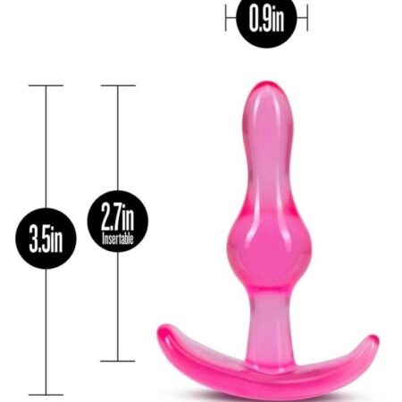 B Yours Curvy Butt Plug - Pink