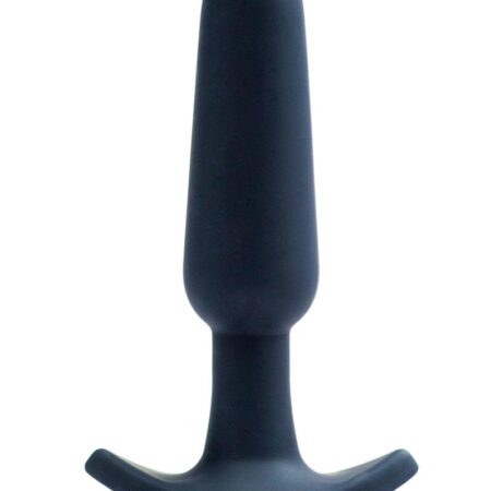 VeDO Bump Rechargeable Silicone Anal Vibrator - Just Black