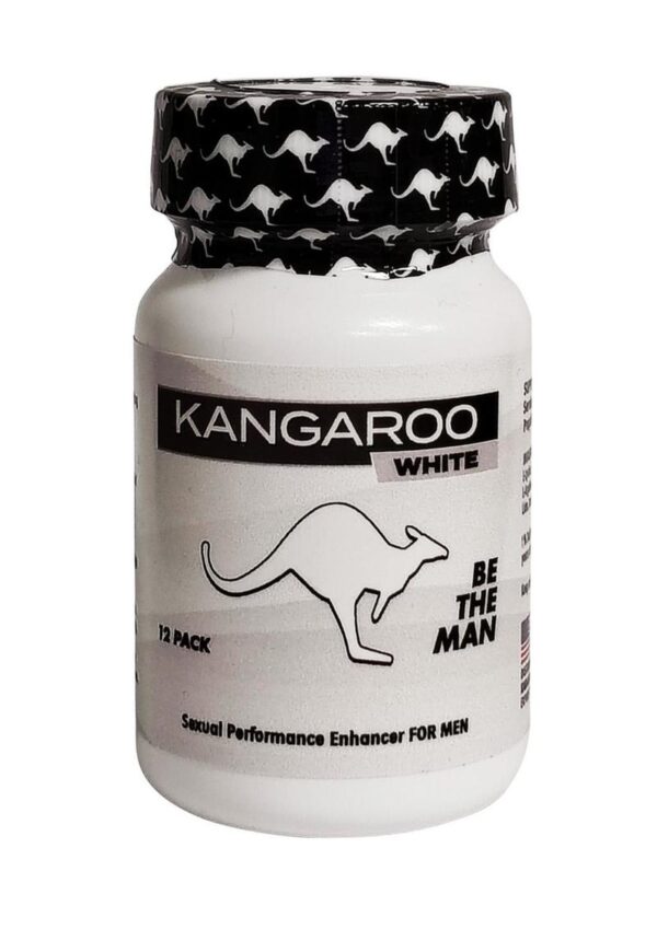 Kangaroo For Him Extra Strong Sexual Enhancement (12ct Bottle) - White