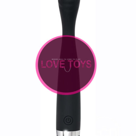 Skinny G Rechargeable Silicone G-Spot Vibrator - Black