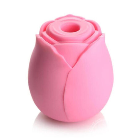 Inmi Bloomgasm Rose 10X Silicone Rechargeable Clitoral Stimulator - Pink