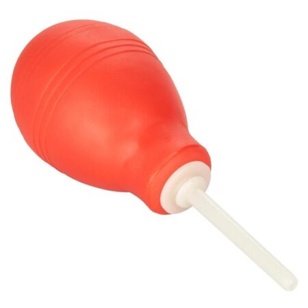 Anal Douche Glow in The Dark Tip - Red And Clear