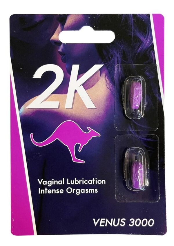 Kangaroo 2K Venus 3000 For Her Sexual Enhancement 2ct - Violet