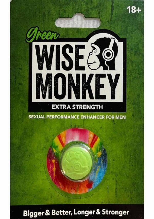 Wise Monkey For Him Sexual Enhancement 1ct - Green