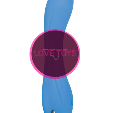 Blue Crush Rechargeable Silicone Vibrator