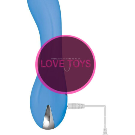 Blue Crush Rechargeable Silicone Vibrator