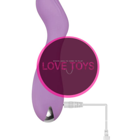 Lilac G Rechargeable Silicone Vibrator - Purple