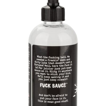 Fuck Sauce Anal Numbing Water Based Lubricant 8oz