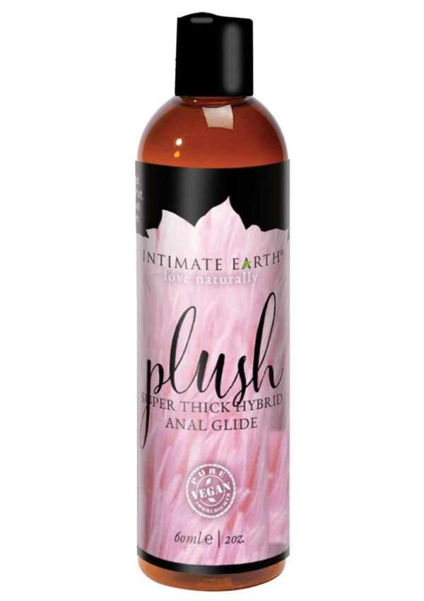 Intimate Earth Plush Hybrid Anal Glide Lubricant 2oz