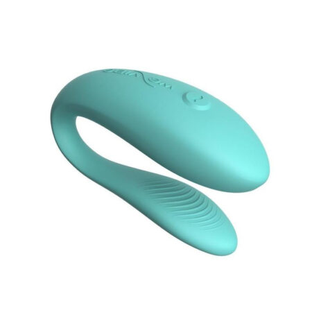 We-Vibe Sync Lite App Control Rechargeable Silicone Couples Vibrator - Aqua