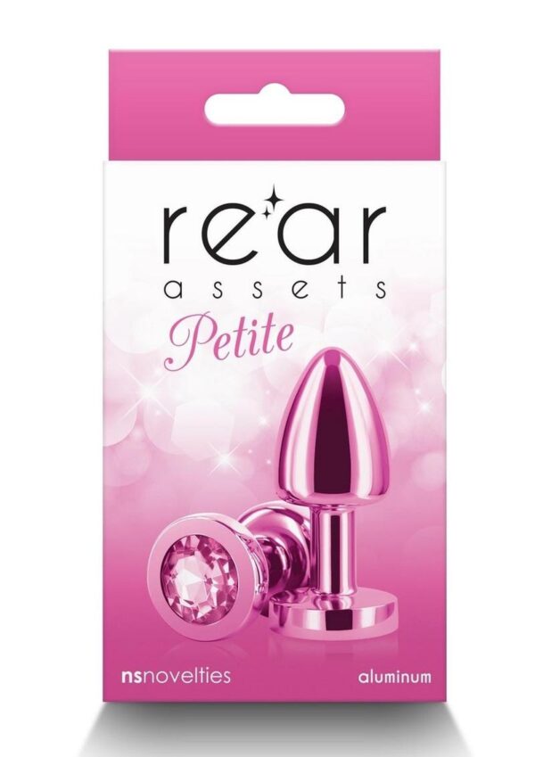 Rear Assets Aluminum Anal Plug - Petite - Pink