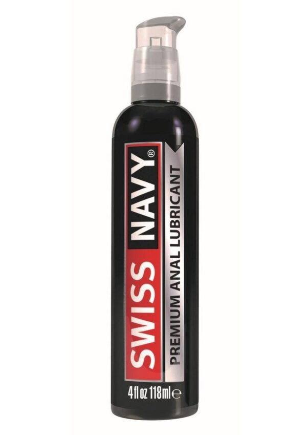 Swiss Navy Silicone Based Anal Lubricant 4oz/118ml