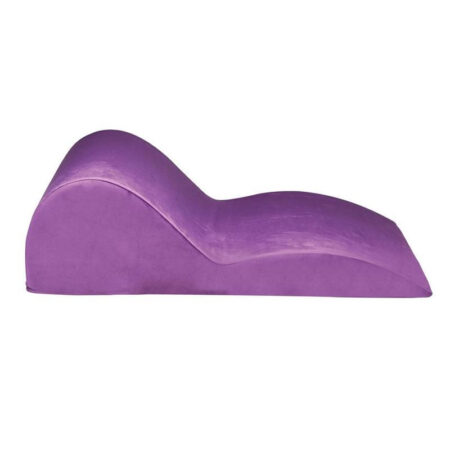 Bedroom Bliss Contoured Love Cushion - Purple