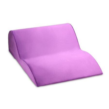 Bedroom Bliss Contoured Love Cushion - Purple