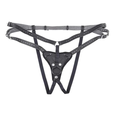 Aurora High Waisted Strap-On - Black