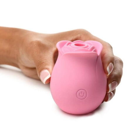 Bloomgasm The Perfect Rose Rechargeable Silicone Clitoral Stimulator - Pink