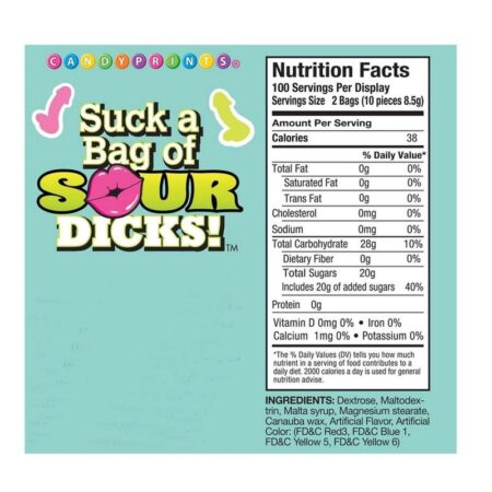 Suck a Bag of Sour Dicks 3oz